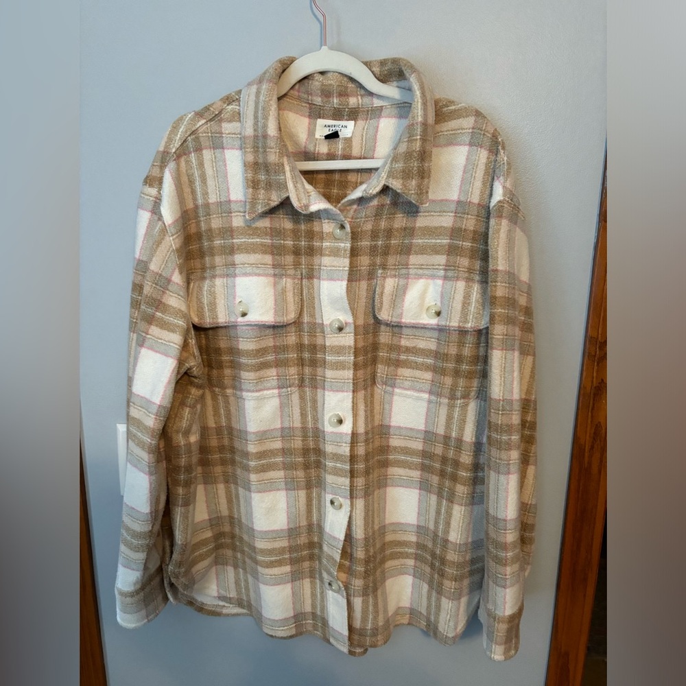 American Eagle Oversized Fleece & Love Shacket